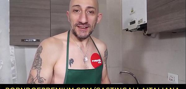  CASTING ALLA ITALIANA - Omar Galanti fucks in amateur sex tape with redhead Italian MILF Mary Rider